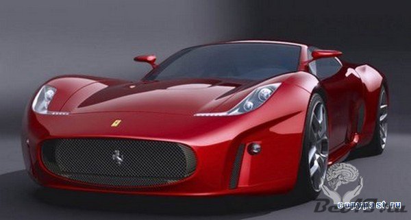 Проект Ferrari Concept 2008 от Луки Серафини