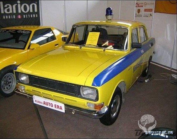 Автомобили советских ГАИшников