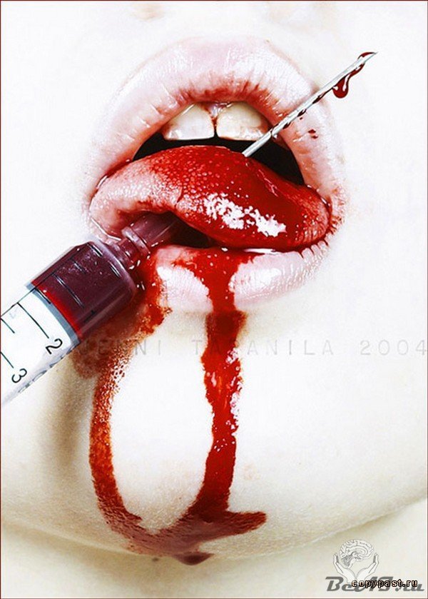 Кровавый ART от Jenni Tapanila
