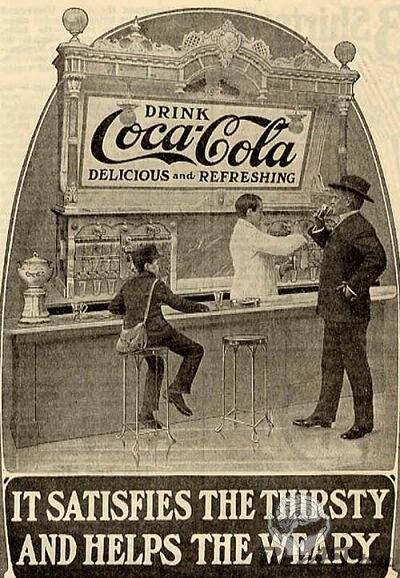 История рекламного плаката Coca-Cola