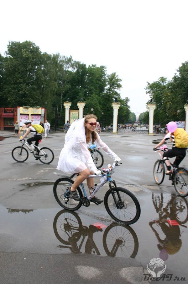 Свадьба велосипедистов