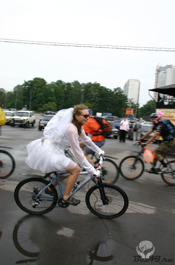 Свадьба велосипедистов