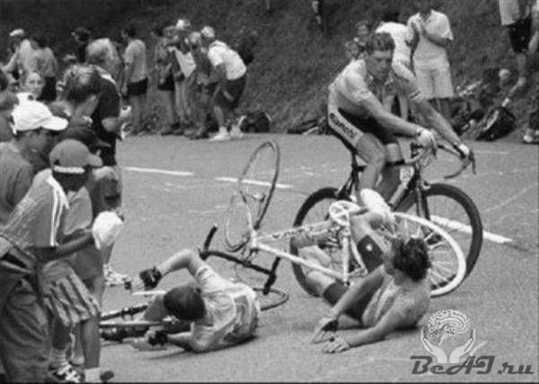 Tour de France опасный турнир