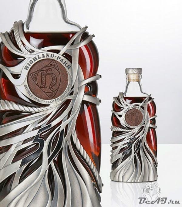 Дизайн бутылок для элитного алкоголя