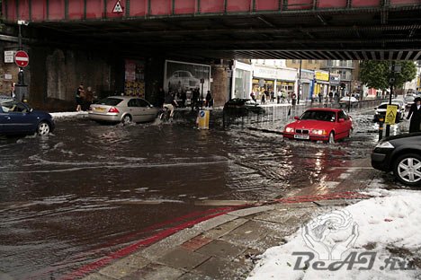 Наводнение в Лондоне