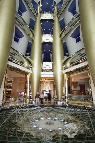 Burj Al Arab, самый высокий в мире отель (21 фото+видео)