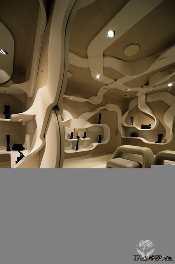 Дизайн обувного магазина Stuart Weitzman от архитектора Fabio Novembre