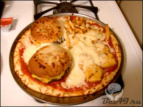 Новый способ приготовления пиццы в домашних условиях