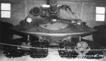 Один из самых необычных послевоенных танков)