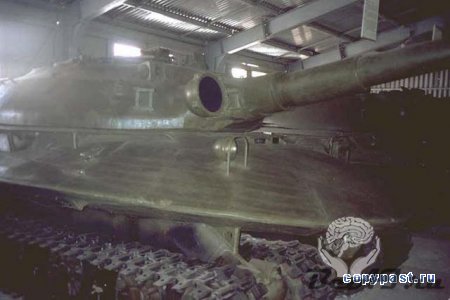 Один из самых необычных послевоенных танков)