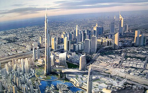Burj Dubai - самое высокое здание в мире(33 фото).