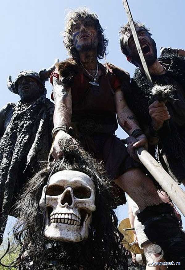 Фестиваль викингов в испанской деревне Катоира