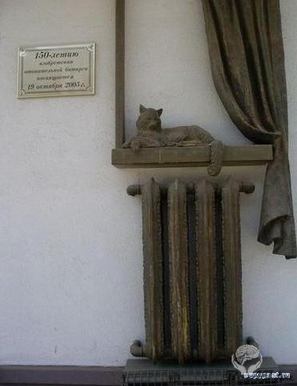 Памятники котам