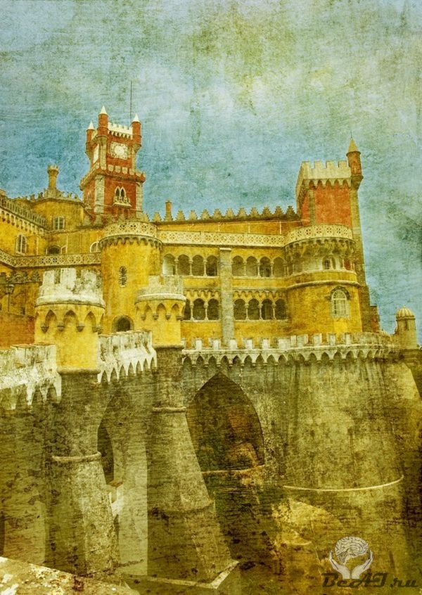 Замок Пена в Португалии