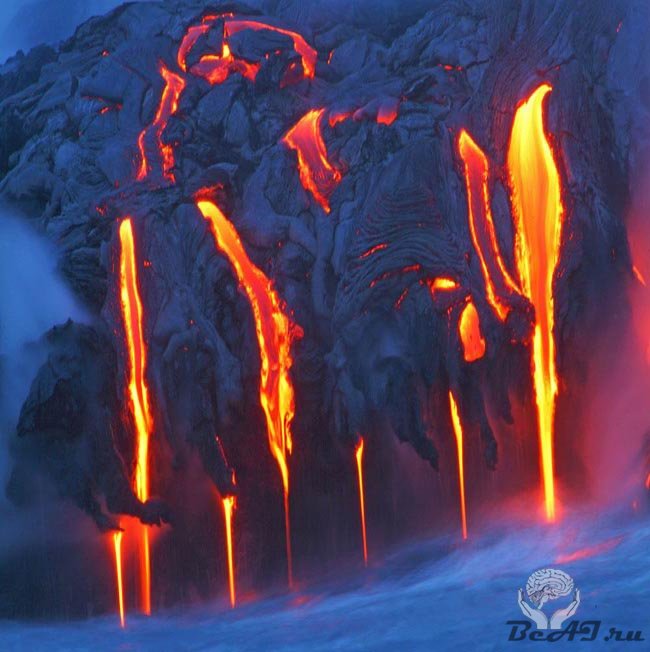 Красивые извержения вулканов