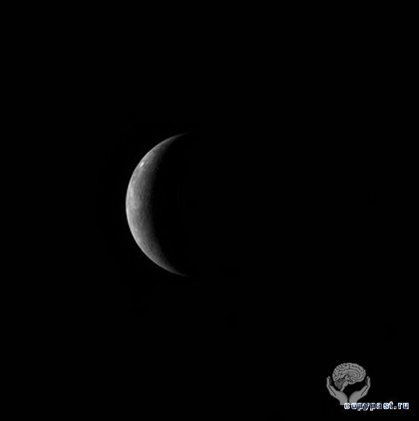 Messenger передал уникальные фотографии Меркурия